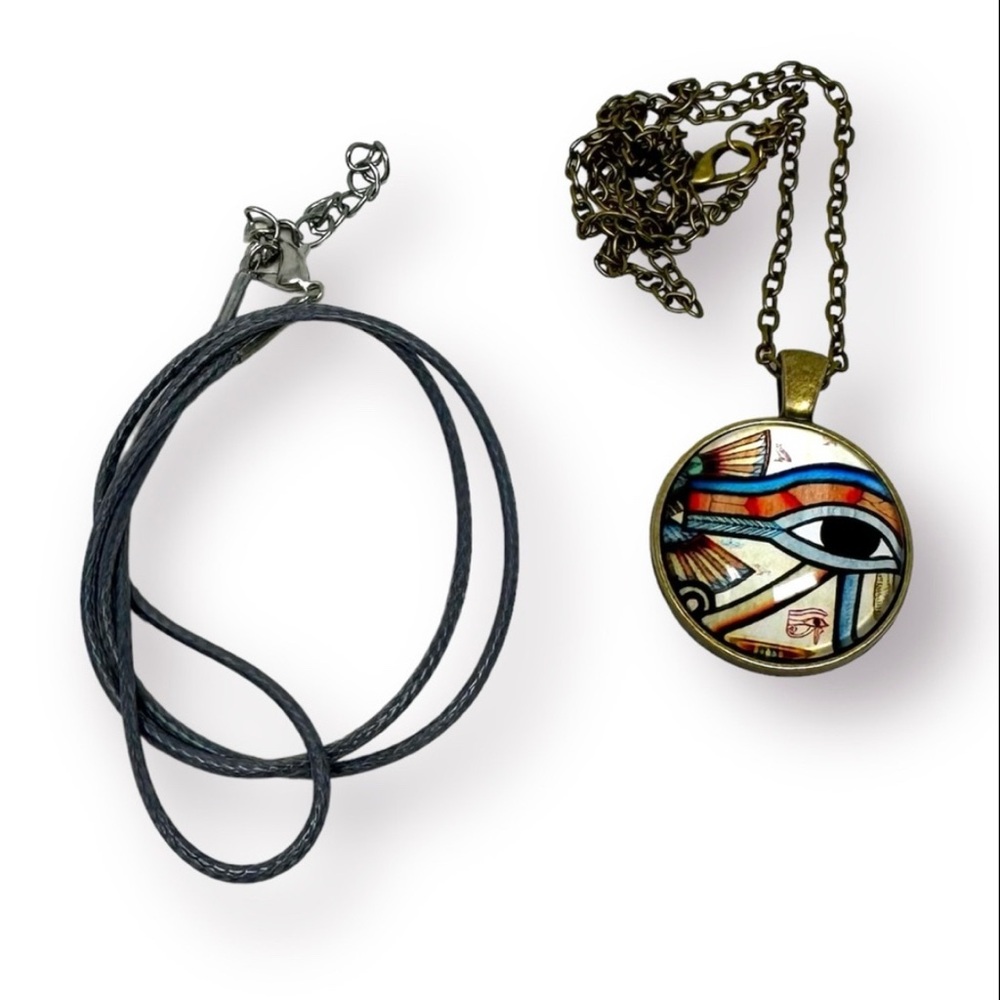 🛍️SALE🛍️ Eye of Horus Pendant Necklace - Picture 3 of 10